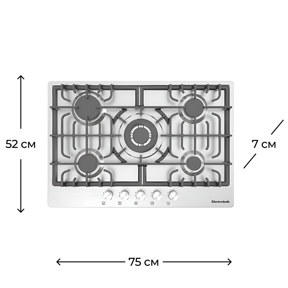 Plitə Electrotech H7102P05IS-IX — Plitələr, Bakı (3)