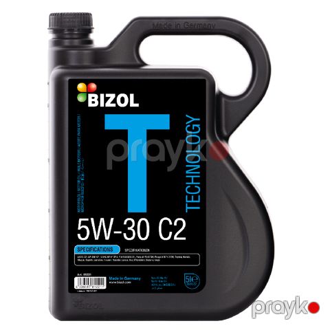 Mühərrik yağı Bizol Technology 5W-30 C2 5 lt — Bakı