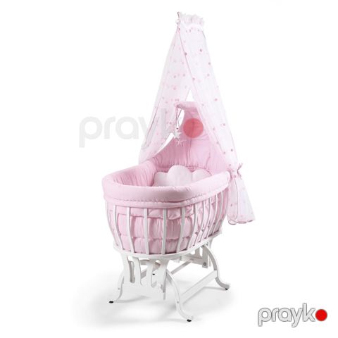 Beşik Tahterevalli Luna 70615 Çəhrayı — Bakı