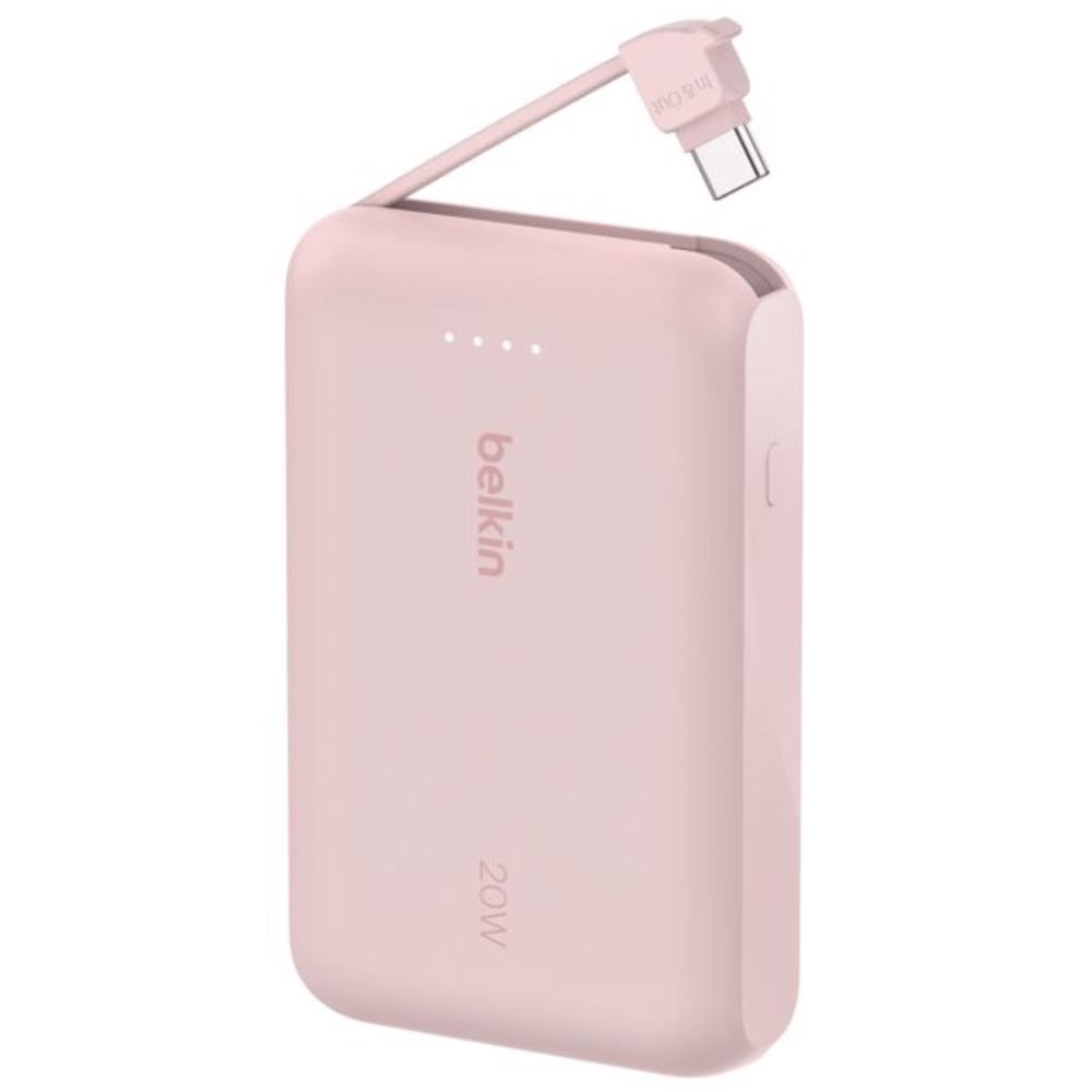 Power Bank Belkin 20W 10000 mAh BPB021HQPK Pink — Powerbank-lər, Bakı (2)