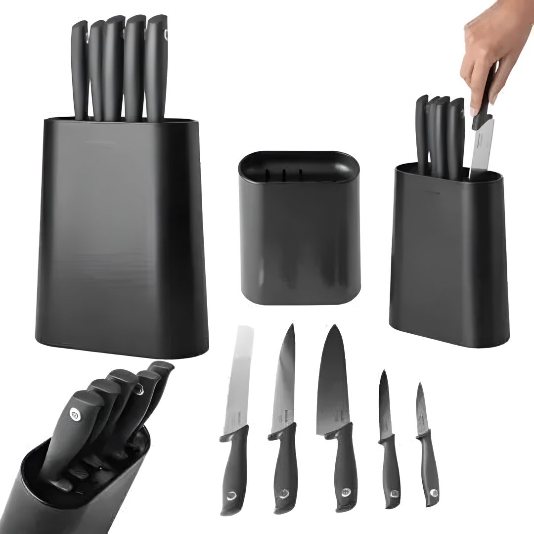 Bıçaq dəsti Brabantia Tasty Plus 5 parça 123061 — Bıçaqlar və doğrama taxtaları, Bakı (4)