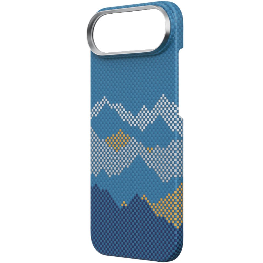 Qoruyucu örtük Comma iPhone Air Woven Series Magnetic 6942297136830 Mountain View — Çexollər, Bakı (2)