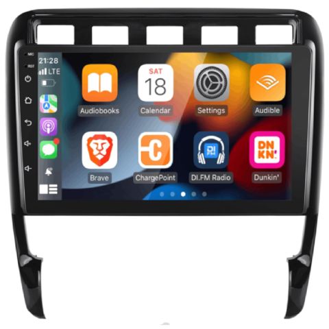 Avtomobil üçün monitor King Cool Android T18 3/32 GB DSP & Carplay For Porsche Cayenne 2002-2009 — Bakı