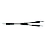 Proel BULK535LU3 6.3 mm Stereo Jack - 2 X 6.3 mm Mono Jack — Musical Instruments — Accessories