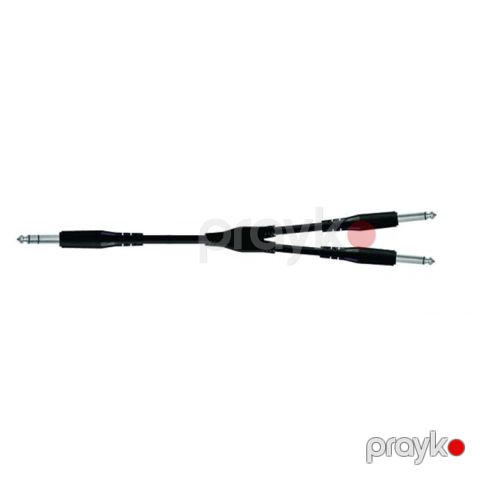 Proel BULK535LU3 6.3 mm Stereo Jack - 2 X 6.3 mm Mono Jack — Bakı
