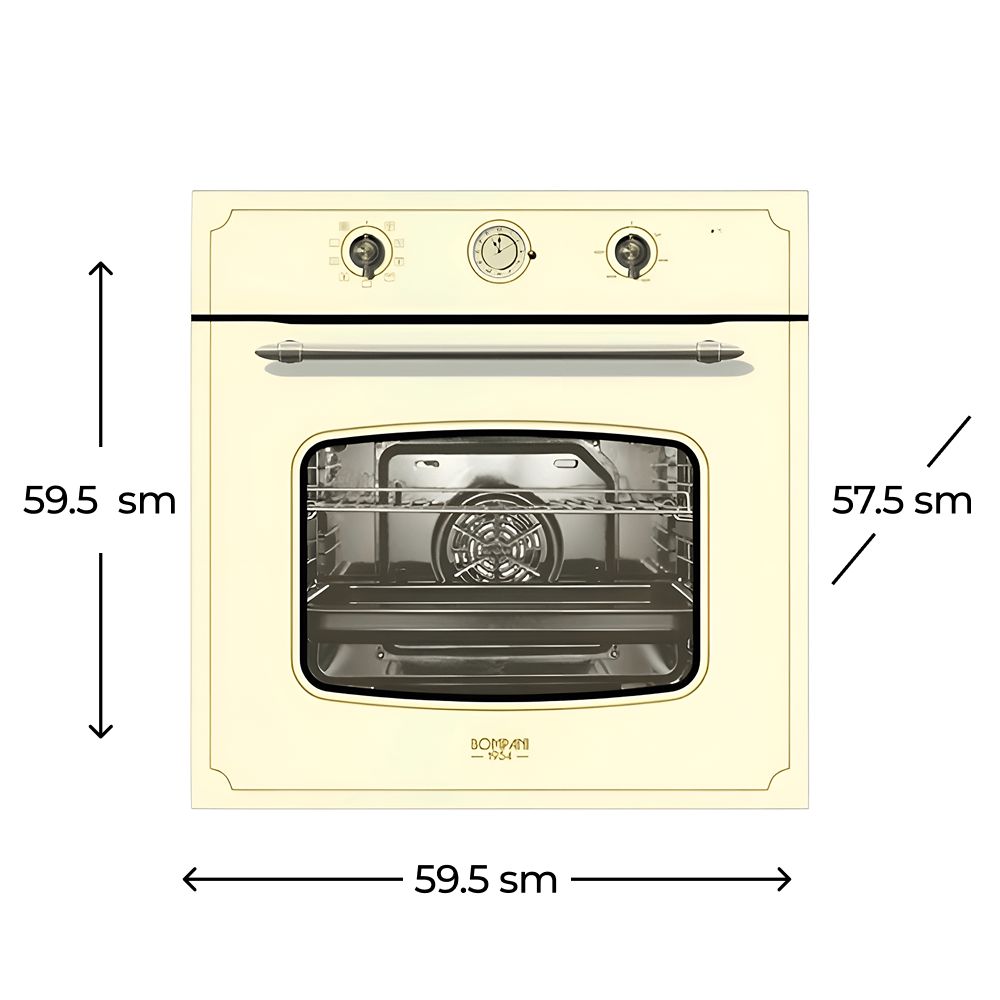 Soba Bompani BO246 GLS — Fırın kamerası, Bakı (3)