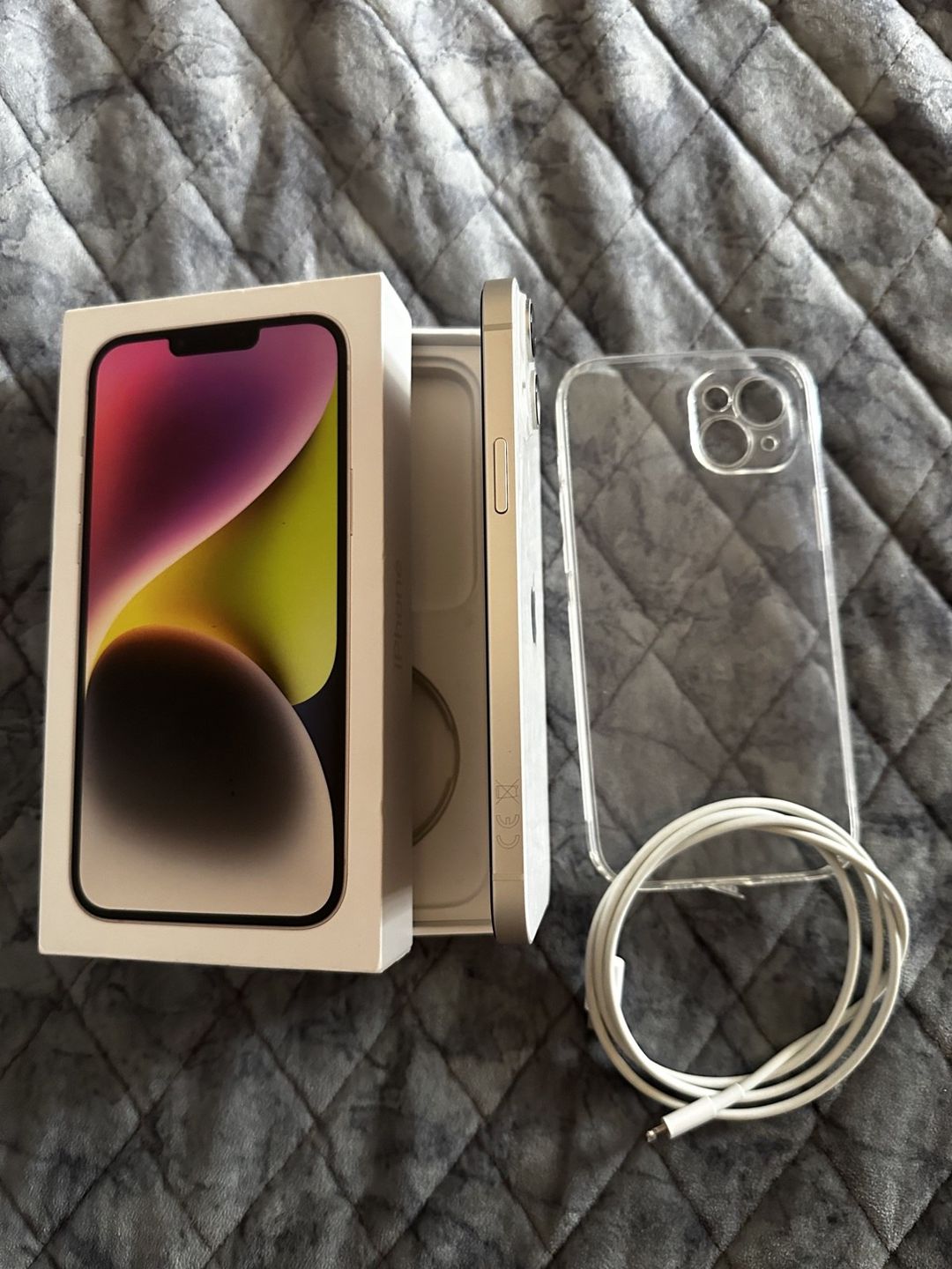 Apple iPhone 14 Plus Starlight 256GB/4GB — Smartfonlar, Bakı (3)