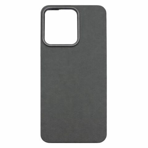 Honor X6C case Leather Camera Open Gray — Bakı