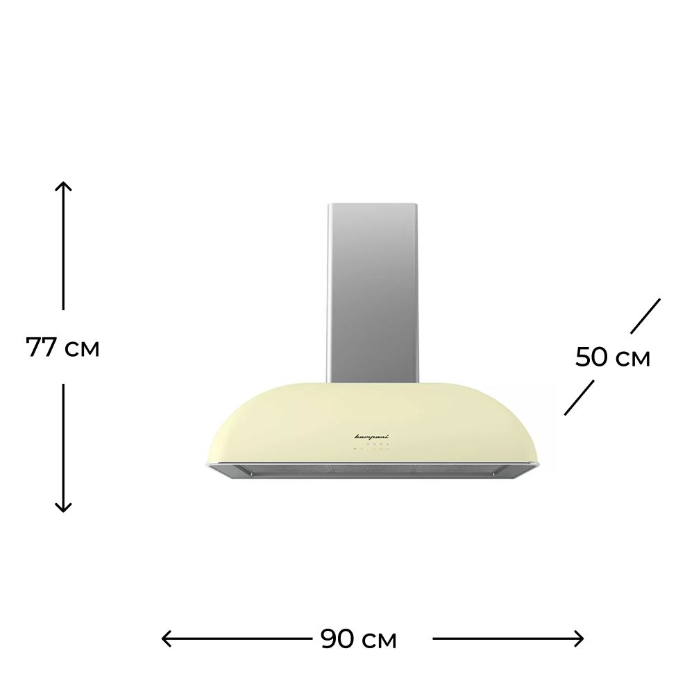 Aspirator Bompani BOCR904/C — Mətbəx cixartma qapıları və aksesuarları, Bakı (2)