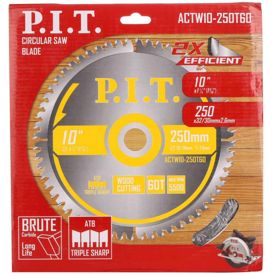 Kəsmə disk P.I.T ACTW10-250T60 — Mallar, Bakı (3)