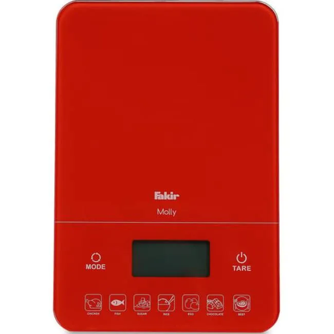 Mətbəx tərəzisi Fakir Molly RED Kıtchen Scale