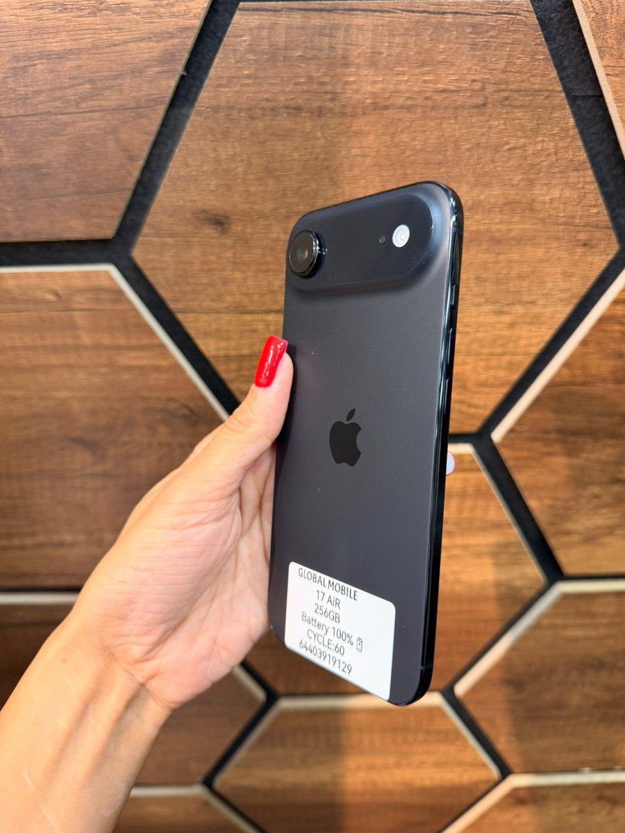 Apple iPhone Air Space Black 256GB/8GB — Smartfonlar, Bakı (3)