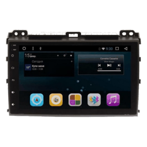 Avtomobil üçün monitor King Cool Android T18 4/64 GB DSP & Carplay For Toyota Prado 2008 — Bakı