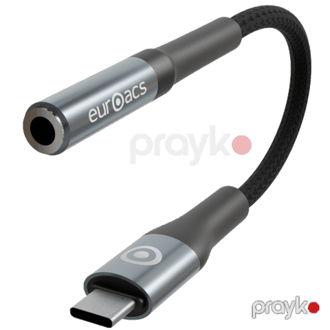 Euroacs Adapter Type-C to AUX / EU-P363 — Bakı