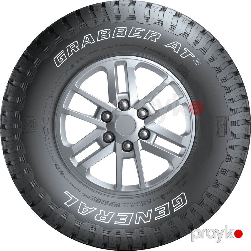 Avtomobil təkəri General Tire Grabber AT3 120/116S 245/75R16 (4507010000) — Şinlər, Bakı (4)