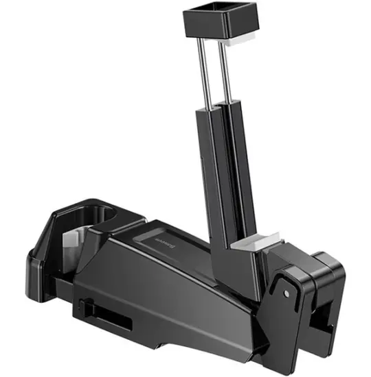 Baseus Mount Back Seat Hook Mobile Phone Holder SUHZ-A01 Black — Simsiz enerji yığma cihazları