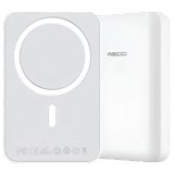 Recci Magnetic RPB-W09 Wireless 10000 mAh White — Poverbanklər