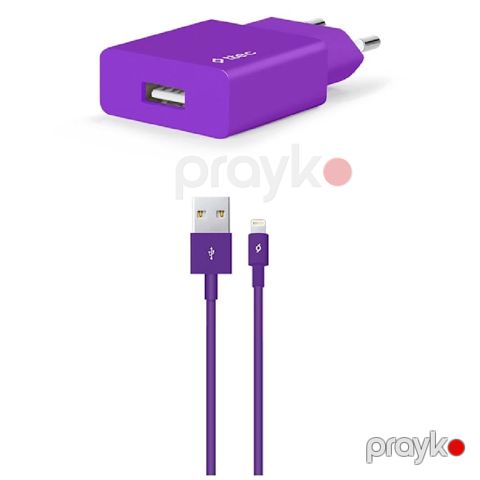 Adapter Ttec Smartcharger Travel 2SCS20LMR Purple — Bakı