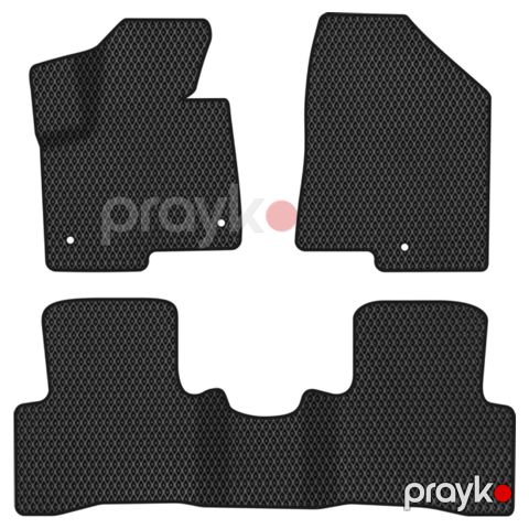 Avtomobil üçün ayaqaltı Eva Hyundai Santa FE 2014 / Qara — Bakı