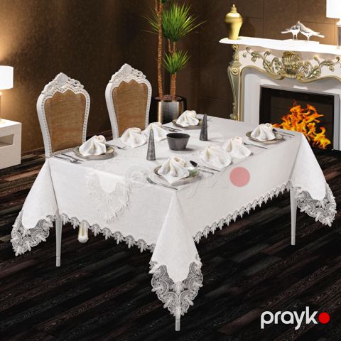 Süfrə dəsti Sarvagelli Şahzadə 160 260 sm — Bakı