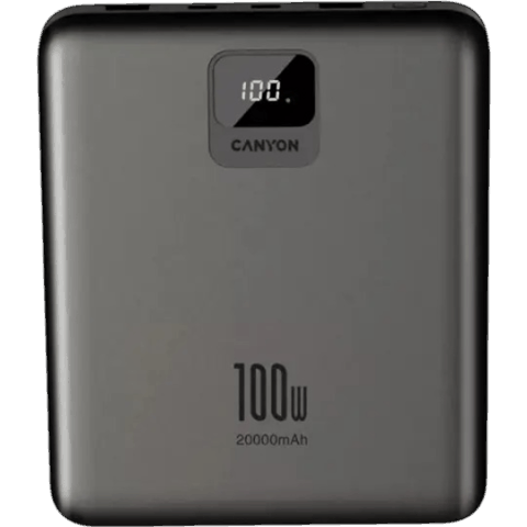 Canyon Slim PB-2008 100W CNE-CPB2008DG 20000 Dark Gray — Bakı