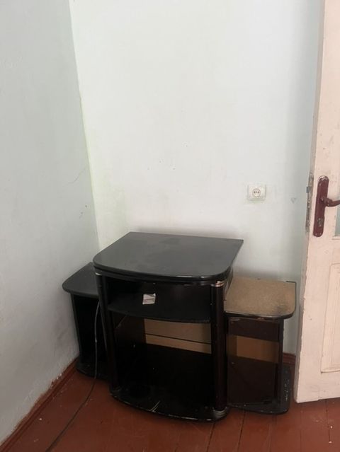Kompakt TV/Media stendi - Rəng: qara - Material: laminat/taxta — Digah
