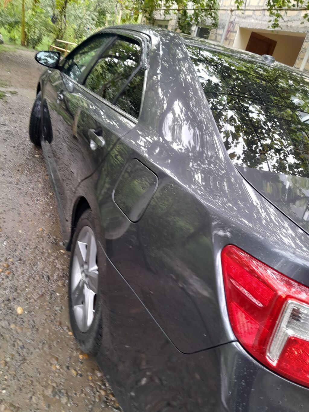 Toyota Camry SE sedan - Korpus: sedan, qrafit/boz rəng — Avto, Yevlax (10)