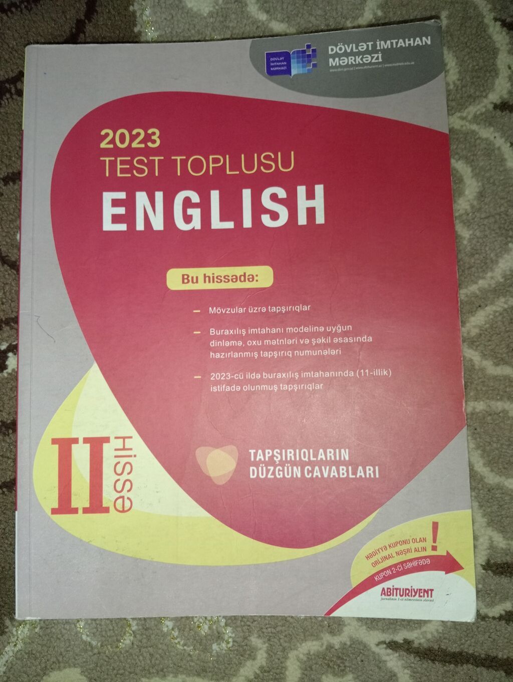 İçi tamamilə tərtəmizdir, heç bir səhifəsində qələm və ya karandaşla — Kitablar və jurnallar, Bakı