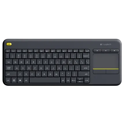 Simsiz klaviatura Logitech K400 Plus Tv Touch KB - Dark - US Int'l - 2.4GHZ - N/A - Intnl (L920-007145) — Keyboards & Mice