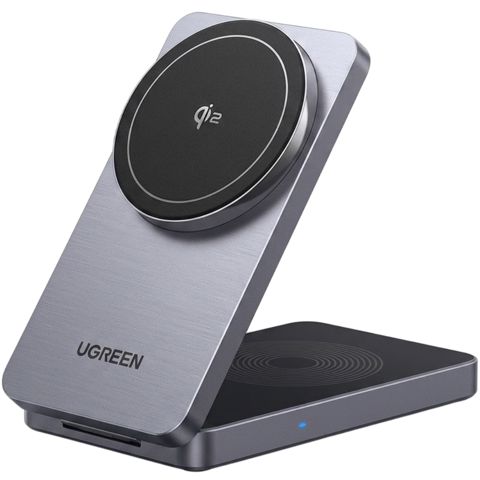 Ugreen Wireless Charger 2 in 1 W706_45023 Gray — Bakı