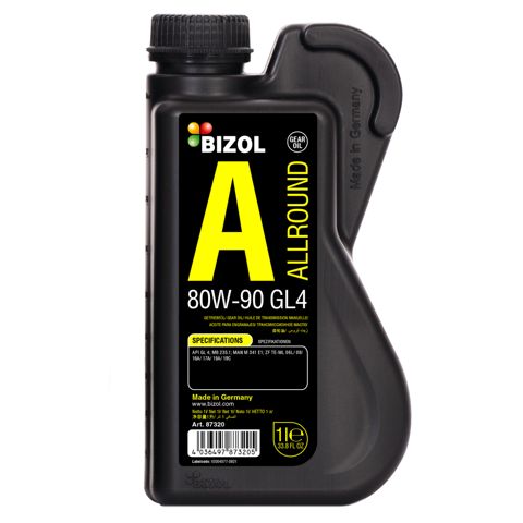 Sürətlər qutusu üçün yağ Bizol Allround Gear Oil GL4 80W-90 1 lt — Bakı