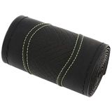 Sükan üçün örtük Nurmani 38 sm Black, Yellow Thread — Оплетки и чехлы на руль