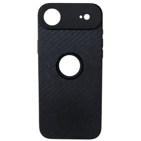 Iphone 17 Air case Silicone Carbon Black — Bakı