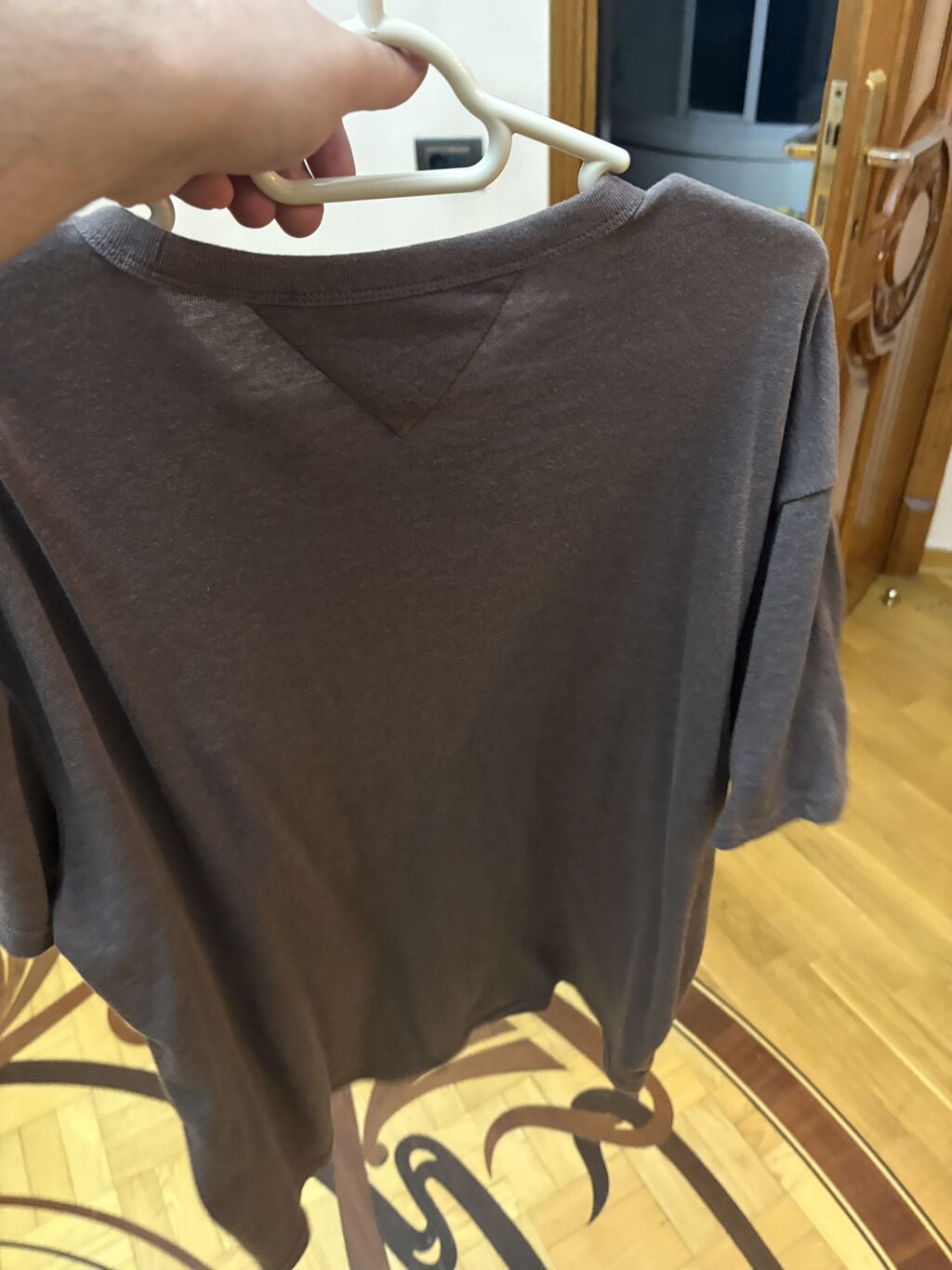 Futbolka, Tommy Hilfiger, 2XL, rəng - Qəhvəyi — Şəxsi əşyalar, Bakı (3)
