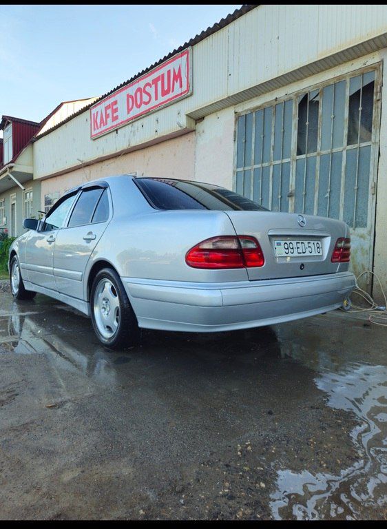 Mercedes E 200, 2.0 L, 2000 il, 525 000 km — Avtomobillər, Quba (2)
