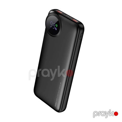 Recci Powerbank RPB-P48 10000mah 22.5w (Black) — Bakı