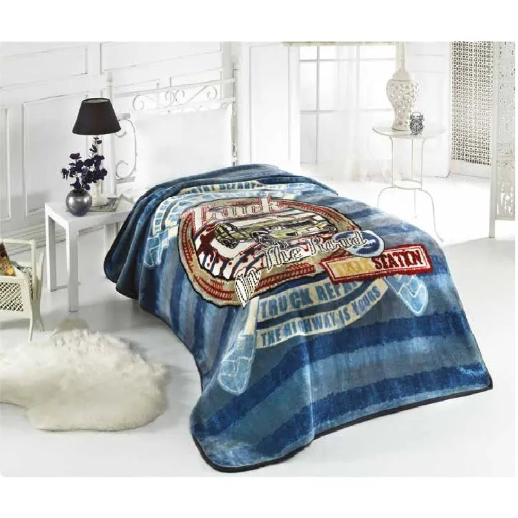 Uşaq örtüyü Mink Offroad Tema 160x220 sm, Boz (8699101072188) — Bakı