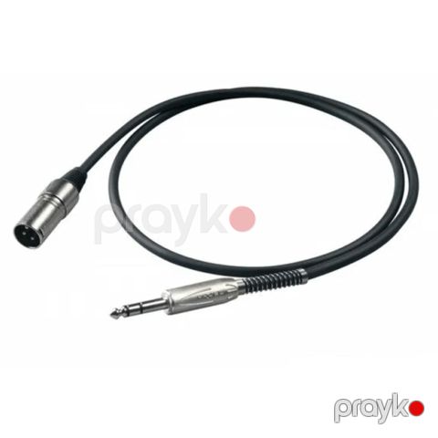 Proel BULK230LU5 6.3 mm stereo jack - XLR male / 5 m — Bakı