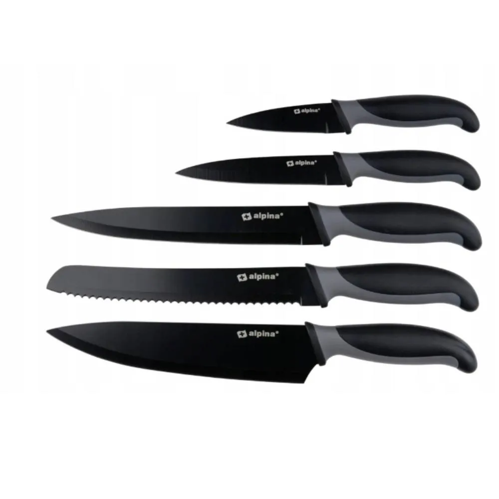 Bıçaq dəsti Alpina 5 pcs 31.5/22,5/18.5cm (8711252552668) — Ürünler