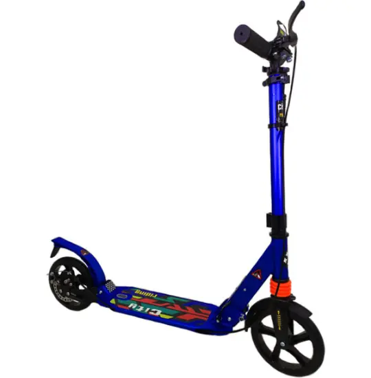 Scooter 691 Blue City Sticker Colour