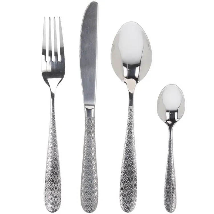 Çəngəl bıçaq dəsti Tognana Antony 24 parça Silver — Bakı