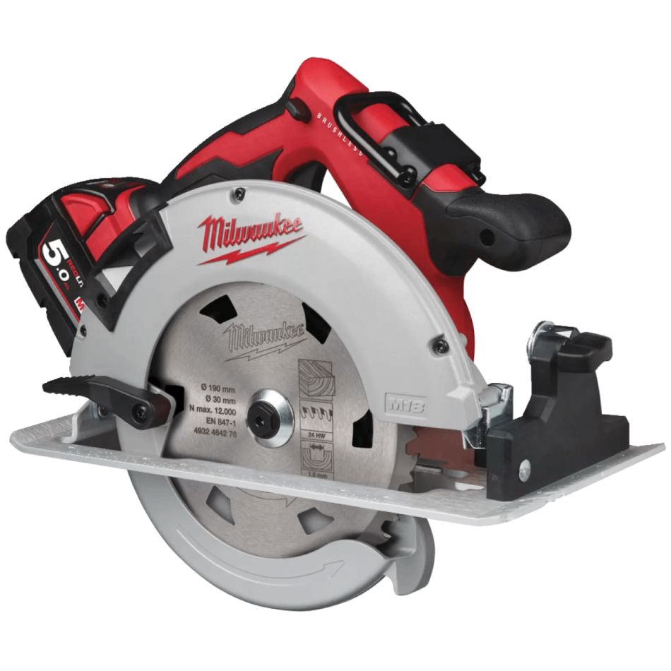 Dairəvi mişar Milwaukee M18BLCS66-502X (Set+2x5.0) — Təmir və inşaat, Bakı (2)
