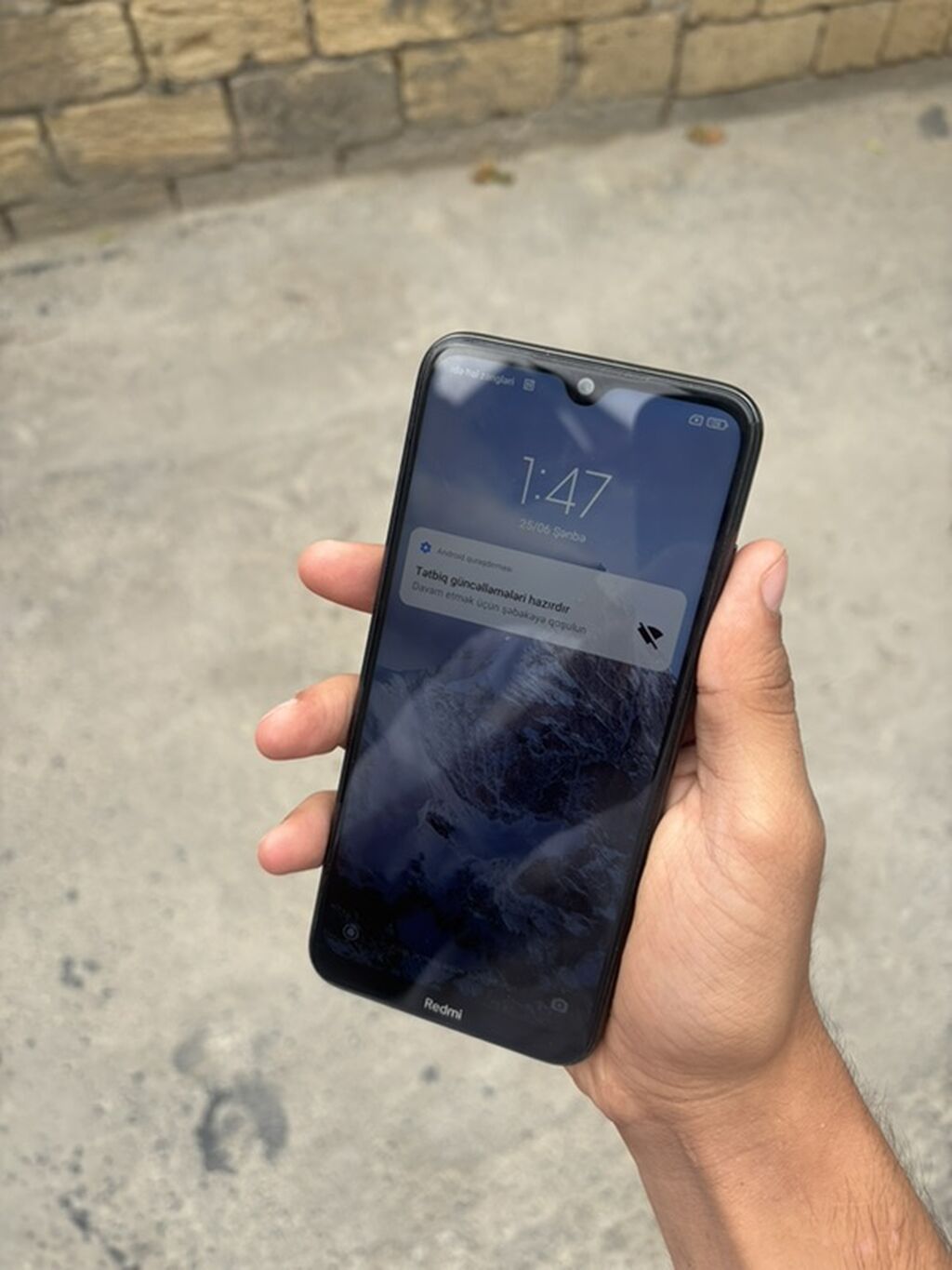 Redmi Note 8T, 64 GB, rəng - Boz, Barmaq izi — Elektronika, Masazır (6)