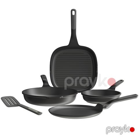 Tava dəsti BergHOFF Stone+ 4 parça 3950601 — Bakı