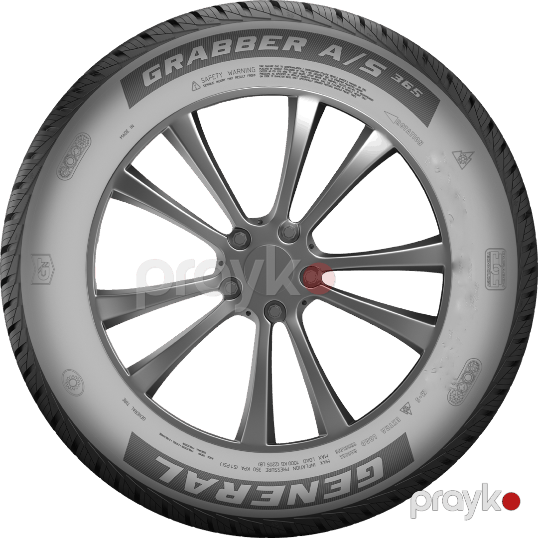 Avtomobil təkəri General Tire Grabber A/S 365 96H 215/60R17 (4508790000) — Şinlər, Bakı (2)