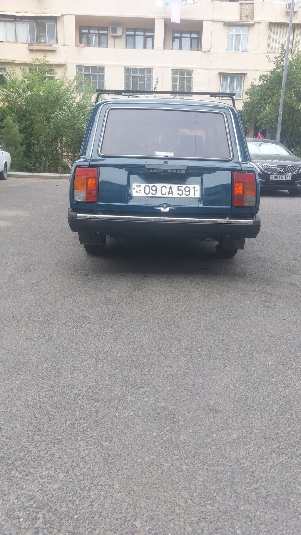 Lada 2104 universal - Kuzov: 5 qapılı universal, tünd mavi rəng — Avto, Bakı (2)
