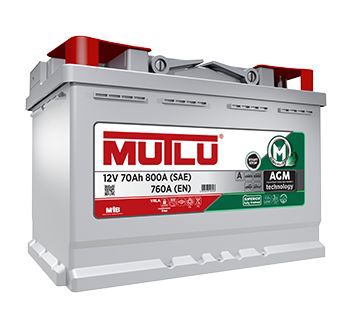 Avtomobil üçün akkumulyator Mutlu AGM.L3.70.076.A — Bakı