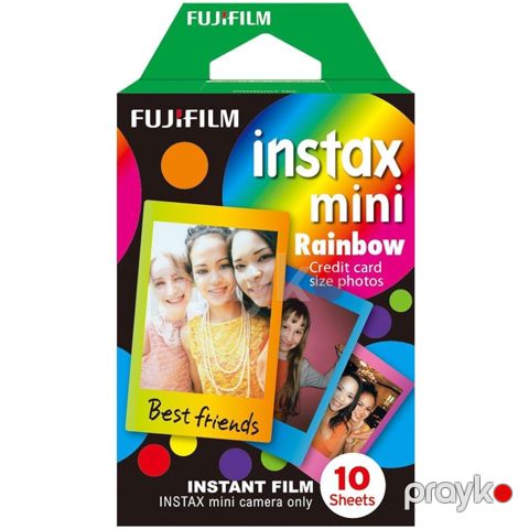 Foto kağız Fujifilm Instax Mini Rainbow 10 Sheet — Bakı