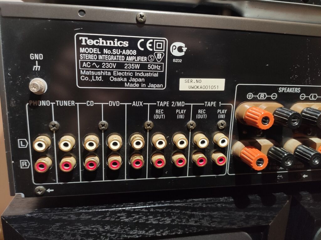 Salam əsl yapon markası olan technics audiotexnika dəsti satılır hər — Elektronika, Masazır (5)
