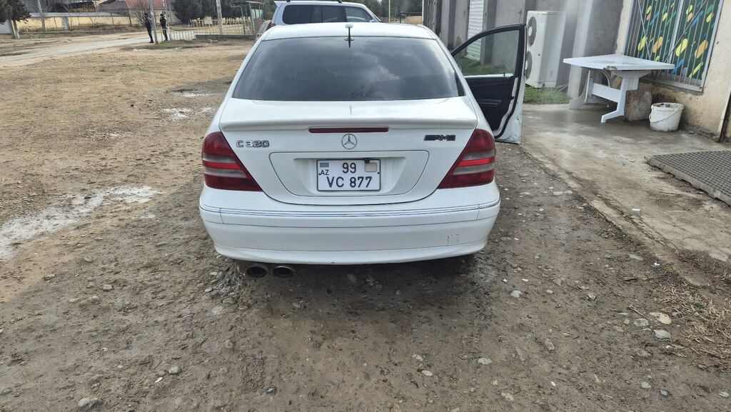 Mercedes C 280 4MATIC, 3.0 L, 2006 il, 400 000 km — Avtomobillər, Şirvan (11)